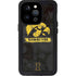 University of Iowa Hawkeyes Distressed Logo iPhone 14 Pro Waterproof Case