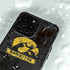 University of Iowa Hawkeyes Distressed Logo iPhone 14 Pro Waterproof Case