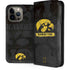 University of Iowa Hawkeyes Distressed Logo iPhone 15 Pro Max Folio Case