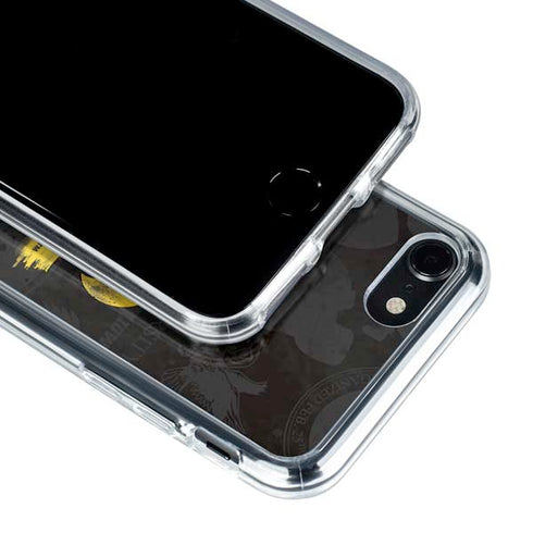 University of Iowa Hawkeyes Distressed Logo iPhone SE (2nd & 3rd Gen) Clear Case