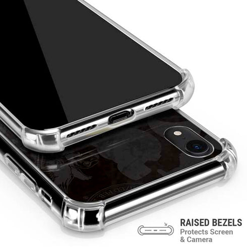 University of Iowa Hawkeyes Distressed Logo iPhone XR Clear Case
