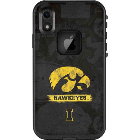 University of Iowa Hawkeyes Distressed Logo LifeProof Fre iPhone Skin