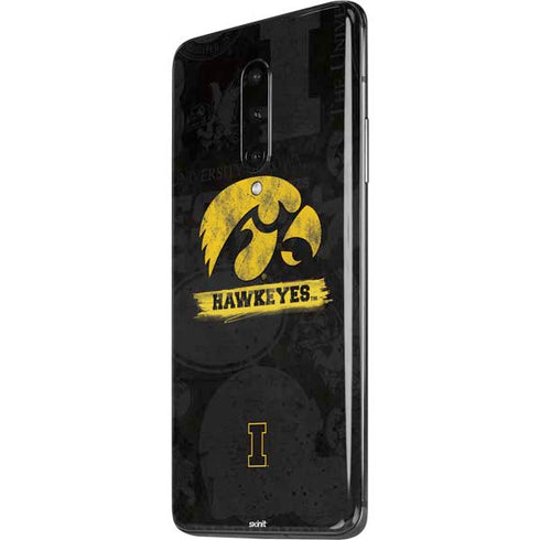 University of Iowa Hawkeyes Distressed Logo OnePlus 7 Pro Skin