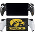 University of Iowa Hawkeyes Distressed Logo PlayStation Portal Remote Player Skin