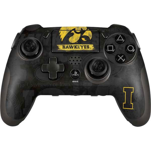 University of Iowa Hawkeyes Distressed Logo PlayStation Scuf Vantage 2 Controller Skin