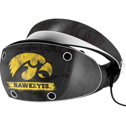 University of Iowa Hawkeyes Distressed Logo PlayStation VR2 Skin