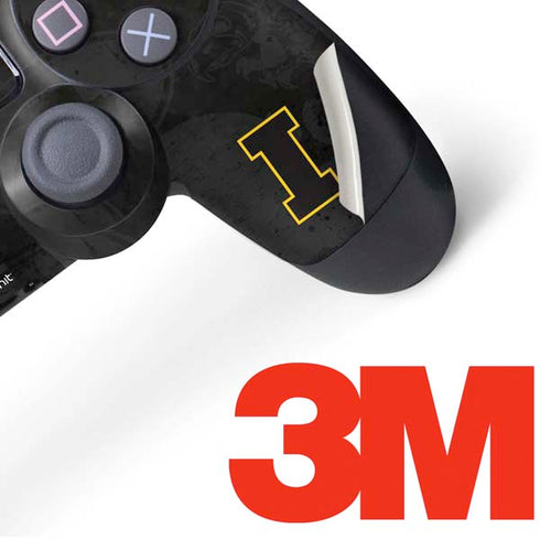 University of Iowa Hawkeyes Distressed Logo PS4 Pro/Slim Controller Skin