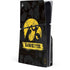 University of Iowa Hawkeyes Distressed Logo PS5 Slim Disk Console Skin