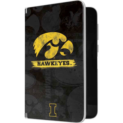 University of Iowa Hawkeyes Distressed Logo Surface Duo Skin