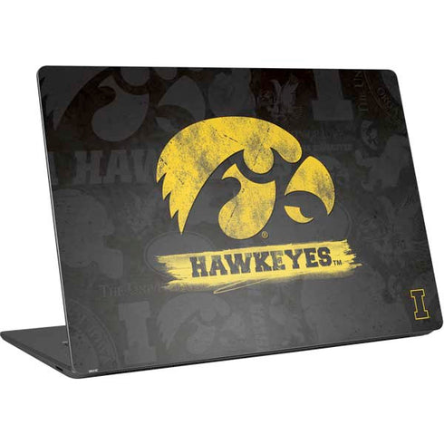 University of Iowa Hawkeyes Distressed Logo Surface Laptop 4 15in Skin