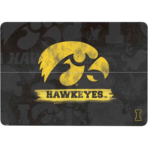 University of Iowa Hawkeyes Distressed Logo Surface Laptop Studio Skin
