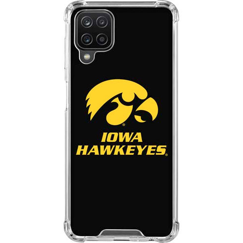 University of Iowa Hawkeyes Galaxy A12 Clear Case