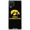 University of Iowa Hawkeyes Galaxy A12 Clear Case
