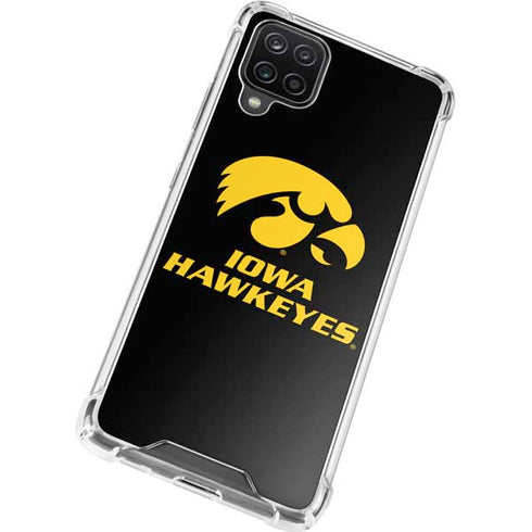 University of Iowa Hawkeyes Galaxy A12 Clear Case