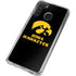 University of Iowa Hawkeyes Galaxy A21 Clear Case