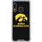 University of Iowa Hawkeyes Galaxy A30 Clear Case