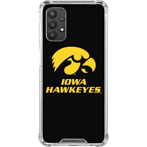 University of Iowa Hawkeyes Galaxy A32 5G Clear Case
