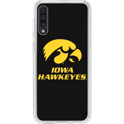 University of Iowa Hawkeyes Galaxy A50 Clear Case