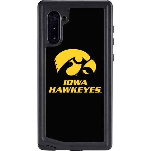 University of Iowa Hawkeyes Galaxy Note 10 Waterproof Case