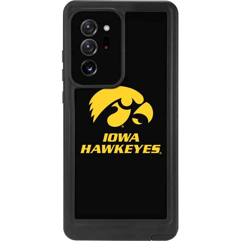 University of Iowa Hawkeyes Galaxy Note20 Ultra 5G Waterproof Case
