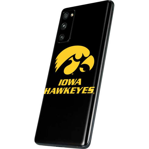 University of Iowa Hawkeyes Galaxy S20 Fan Edition Skin