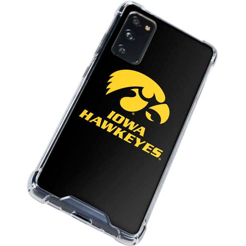 University of Iowa Hawkeyes Galaxy S20 FE Clear Case