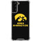 University of Iowa Hawkeyes Galaxy S21 FE Clear Case