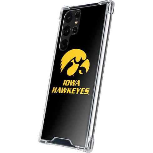 University of Iowa Hawkeyes Galaxy S22 Ultra Clear Case