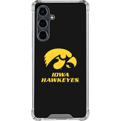 University of Iowa Hawkeyes Galaxy S23 FE Clear Case