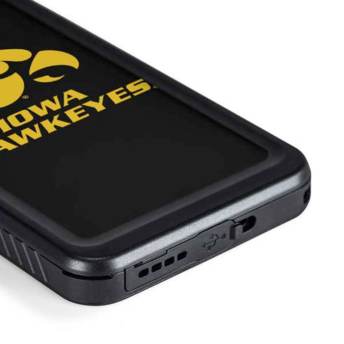 University of Iowa Hawkeyes Galaxy S23 Waterproof Case
