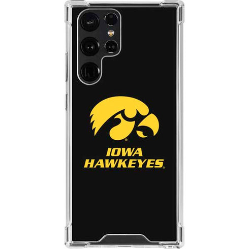 University of Iowa Hawkeyes Galaxy S24 Ultra Clear Case