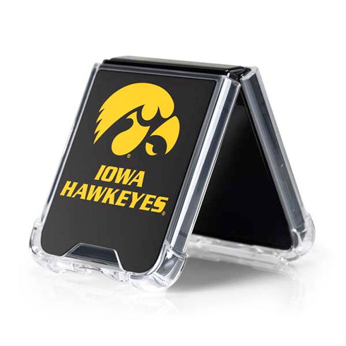 University of Iowa Hawkeyes Galaxy Z Flip5 5G Clear Case