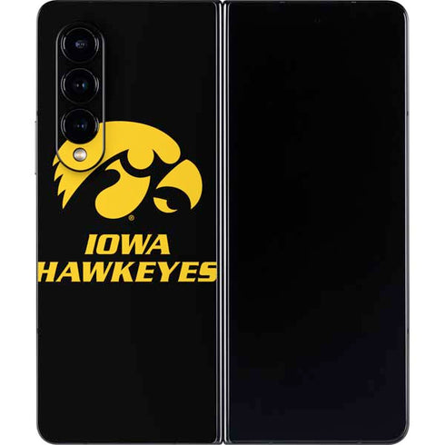 University of Iowa Hawkeyes Galaxy Z Fold4 5G Skin