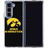 University of Iowa Hawkeyes Galaxy Z Fold5 5G Clear Case