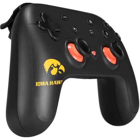 University of Iowa Hawkeyes Google Stadia Controller Skin