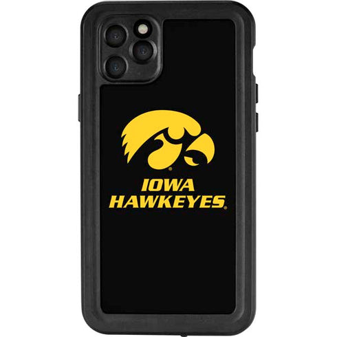 University of Iowa Hawkeyes iPhone 11 Pro Max Waterproof Case
