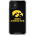 University of Iowa Hawkeyes iPhone 12 Clear Case