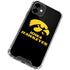 University of Iowa Hawkeyes iPhone 12 Clear Case