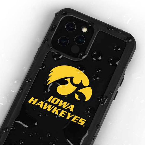 University of Iowa Hawkeyes iPhone 12 Pro Waterproof Case