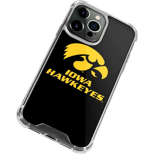 University of Iowa Hawkeyes iPhone 13 Pro Max Clear Case