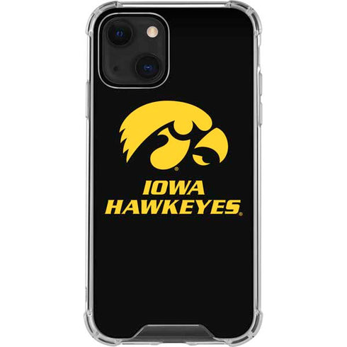 University of Iowa Hawkeyes iPhone 14 Plus Clear Case