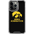 University of Iowa Hawkeyes iPhone 14 Pro Clear Case