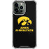 University of Iowa Hawkeyes iPhone 14 Pro Max Clear Case