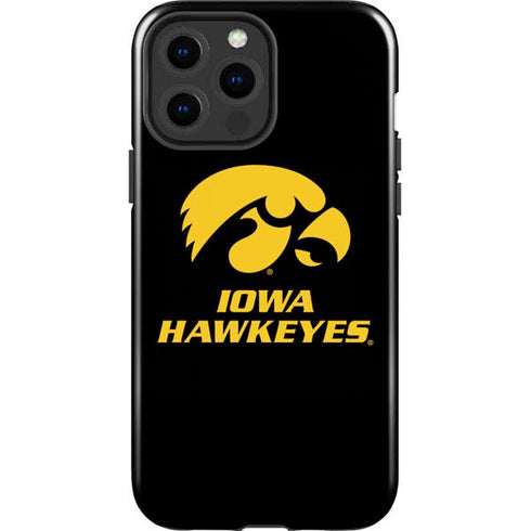 University of Iowa Hawkeyes iPhone 15 Pro Max Impact Case