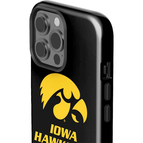 University of Iowa Hawkeyes iPhone 15 Pro Max Impact Case