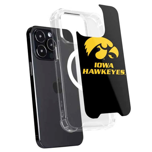University of Iowa Hawkeyes iPhone 15 Pro Max MagSafe Case
