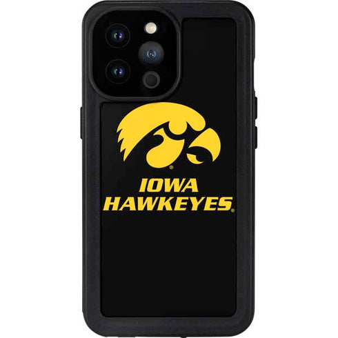 University of Iowa Hawkeyes iPhone 14 Pro Max Waterproof Case