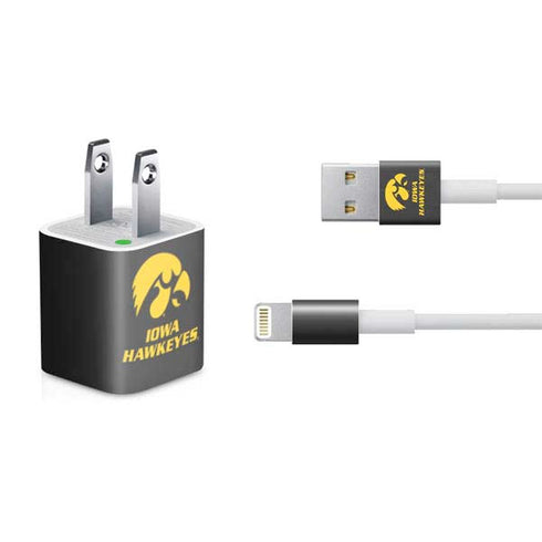 University of Iowa Hawkeyes iPhone Charger (5W USB) Skin