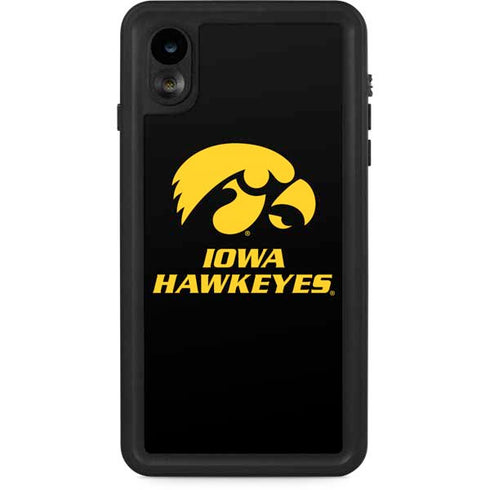University of Iowa Hawkeyes iPhone XR Waterproof Case