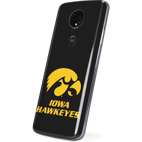 University of Iowa Hawkeyes Moto E5 Plus Skin
